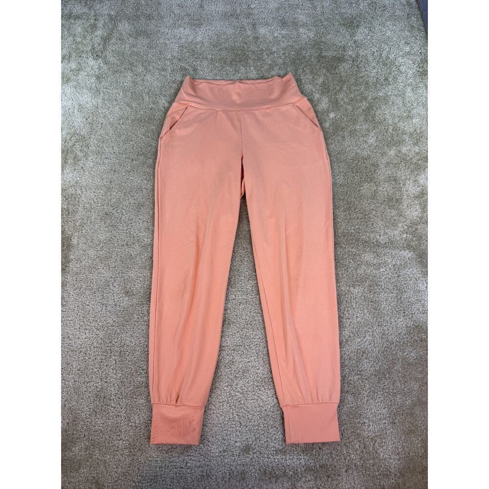 Rewash Women's Active Knit Jogger Pants Peach Pull On Athleisure Sz S C102
